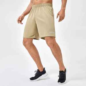 Pantalones cortos deportivos informales de verano para hombre, ligeros, transpirables, de secado rápido, con cremallera de tres cuartos, pantalones cortos holgados para correr de secado rápido - Product Image 5