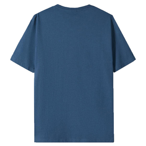 เสื้อยืดผู้ชายคุณภาพสูง ฮิปฮอป คอกลม แขนเสื้อแบบดรอปโชว์เดอร์ สตรีทแวร์ ผ้าคอตตอน 100% ทรงโอเวอร์ไซส์ แบบเรียบง่าย รับผลิตแบบ OEM - Product Image 2