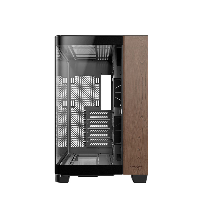 Antec C8 Curve Vertical ATX Gaming Case - Aluminum Build, Tempered