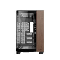 Boîtier Gaming Vertical Antec C8 Curve Bois ATX en Aluminium avec Verre Trempé pour PC de Bureau Gamer