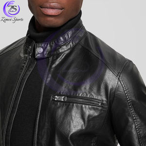 แจ็กเก็ตหนังสำหรับผู้ชายดีไซน์ใหม่ล่าสุด - Product Image 2