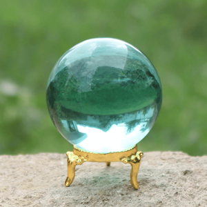 Aqua Obsidian Quartz Sphere <b>Ball</b> Natural Round Gemstone for Feng Shui Healing Meditation and Decor Bulk Supply - Product Image 5