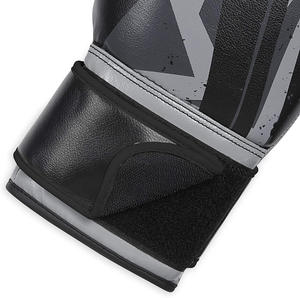 Gants de boxe en cuir PU de sport respirants avec lacets en cuir véritable pour Muay Thai en cuir véritable - Product Image 3