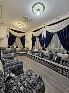 Sofá estilo Majlis árabe, diseño clásico, elegante conjunto para sala de estar, asientos de esquina de lujo, diseño que ahorra espacio - Product Image 4