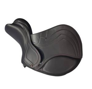 Kit d'équitation complet en cuir de qualité supérieure pour hommes femmes débutants-selle de cheval avec étriers de circonférence de bride pour grands animaux - Product Image 6
