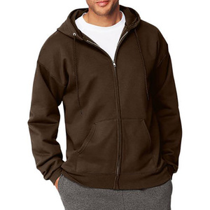 Sudadera con Capucha Personalizada de Forro Polar con Cierre Completo, de Alta Calidad, Ecológica, Resistente al Viento y Transpirable, para Hombre, de Spandex/Poliéster, Informal, para Invierno - Product Image 2