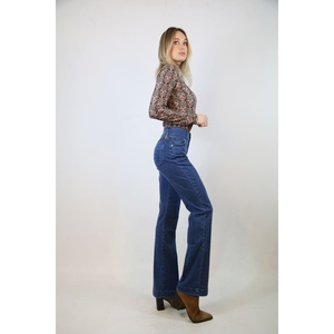 PANTALONES FLARE DENIM TENCEL para mujer" - Product Image 2