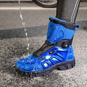 Bottes de moto antidérapantes imperméables équipement de protection de motard résistant à l'usure botte de motocross pour l'équitation d'hiver - Product Image 3