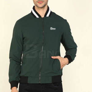 2024 chaqueta de bombardero con cuello levantado para hombre de diseño personalizado más vendida estilo de invierno de alta calidad al mejor precio - Product Image 1