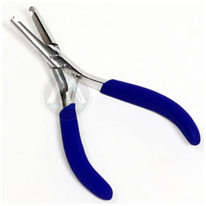 Alicates para extensiones de cabello Nano y I Tip (Microperlas) Extensiones de cabello Acero inoxidable negro - Product Image 4