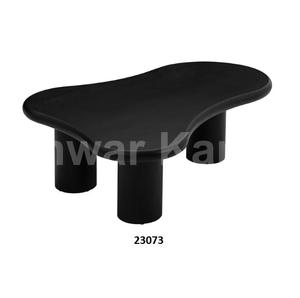 Handcrafted Black Stainless Steel & Top <b>Glass</b> Round Side <b>Table</b> <b>Coffee</b> & Tea <b>Table</b> for Home Living Room & Office - Product Image 3