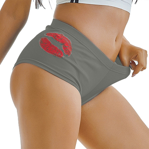 Shorts de sport pour femmes les plus vendus, vêtements de sport de haute qualité, respirants, séchage rapide, 100% coton, taille élastique, 220g, personnalisables - Product Image 3