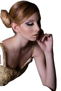 Elegante y elegante vestido de noche hasta la rodilla con lentejuelas doradas con cintura natural para ocasiones especiales fiestas eventos para mujeres - Product Image 2