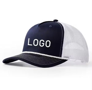 Gorra de béisbol de malla bordada lavada con logotipo personalizado gorras de camionero de alta calidad - Product Image 4