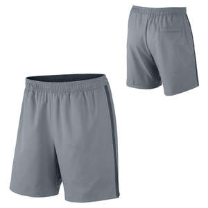 Pantalones Cortos Deportivos Lisos para Hombre con Cintura Elástica, Pantalones Cortos Deportivos Ligeros de Poliéster para Entrenamiento y Uso Casual para Hombre - Product Image 1