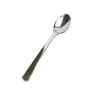 Modern Luxury Design Metal Dessert Scoop <b>small</b> Head <b>Mirror</b> Polish Mini Silver Gold Stainless Steel Coffee Stirrer Spoon - Product Image 4
