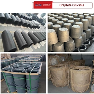 Zhong keda kunden spezifischer hochwertiger Graphit tiegel für 5kg Ofen anwendung - Product Image 3