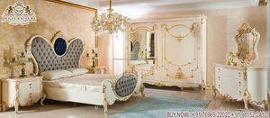 Maharaja ชุดเฟอร์นิเจอร์ห้องนอนไม้แกะสลักขนาดคิงไซส์โบราณ,ชุดเฟอร์นิเจอร์ห้องนอนแกะสลักด้วยมือแบบดั้งเดิมเฟอร์นิเจอร์ห้องนอน - Product Image 4