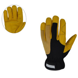 Guantes de Seguridad de Cuero Antideslizantes de Alta Calidad, Certificación EN388/EN420, Precio Razonable, Diseño de Logotipo Personalizado - Product Image 4