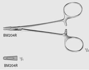 Webster Porte-aiguille manuel en acier inoxydable Pince de chirurgie générale pour tenir les aiguilles Certifié CE - Product Image 2
