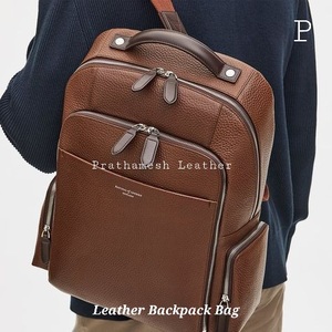 Mochila clásica de cuero genuino superventas, hecha a mano, de negocios, segura, espaciosa, directa de fábrica, precio al por mayor, moda - Product Image 2