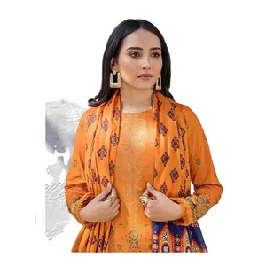 Launches its New Karachi Designer Suits Fabric Details Top Pure lawn Bottom Pure lawn Dupatta Pure Mal mal