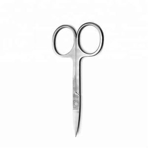 Tijeras de manicura profesional de alta calidad, tijeras de uñas para cutículas de acero inoxidable con mango de cerámica, herramienta de belleza - Product Image 1