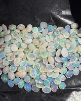 Pierres taillées d'opale éthiopienne naturelle 137 Ct et opale de feu multicolore en vrac pour la fabrication de bijoux, pierre précieuse d'opale en vrac