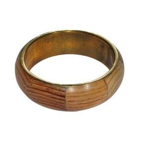 New Design <b>Wooden</b> Bangle Jewelry <b>Wooden</b> Bracelets Bangle Handmade Wide Irregular Cuff <b>Wooden</b> Bangles - Product Image 3