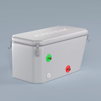 Baignoire à glace gonflable inclinée ICEGALAX |    Bain de thérapie par l'eau froide en extérieur et en intérieur pour les athlètes, salle de sport à domicile