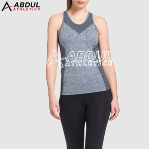 Débardeur uni pour femme, sans manches, vêtement de mode pour la gym, le yoga, l'entraînement et un usage quotidien. - Product Image 2