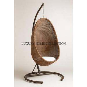 Lo último en columpios de ratán de madera de calidad superior para salas de estar con diseños vintage únicos y construcción de metal confiable - Product Image 2