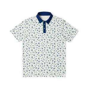 Polo à sublimation en polyester pour hommes, tissu respirant durable de haute qualité, adapté aux équipes sportives ou aux uniformes professionnels - Product Image 6