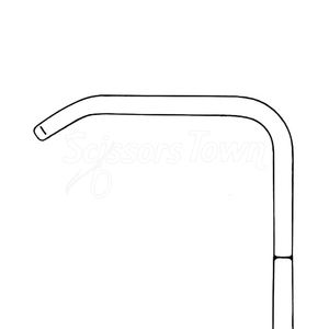 Écarteur Ollier Instrument chirurgical en acier inoxydable à lame émoussée de neuf pouces à quatre broches pour la rétraction des tissus mous - Product Image 6