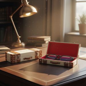 ESTUCHE PARA GUITARRA CON TEMATICA DE CAJA DE GAFAS EXCLUSIVA - Product Image 4