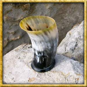 Verre à boire en corne de viking médiévale, écologique - Product Image 2