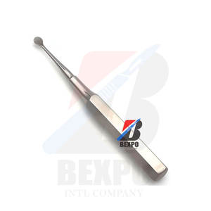 Instruments dentaires manuels en acier inoxydable chirurgical Curette chirurgicale à mue osseuse 3mm à une extrémité - Product Image 3