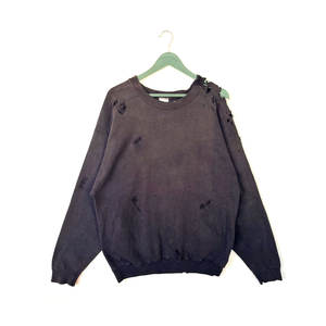 Alta demanda de los hombres Nueva moda Plain Acid Wash Sudadera 100% Algodón Ropa de invierno - Product Image 1