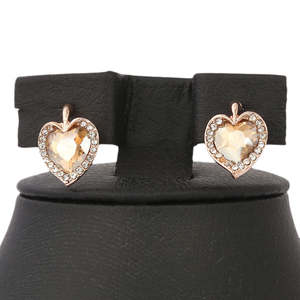 Women's Fancy <b>Locket</b> Set - Peach - Product Image 3