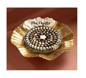 Bol à chocolat de service de conception classique pour accessoires de table bol de service de cuisine de forme ovale en Inde - Product Image 4