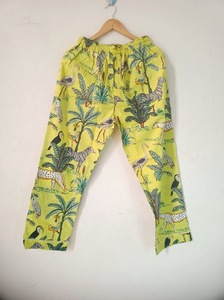 Nouvel arrivage de vêtements de nuit pour femmes Chemise et pantalon de nuit en coton imprimé multicolore Tenue de nuit pour filles Tenue de nuit Costume de nuit - Product Image 3