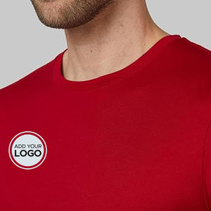 Logotipo personalizado al por mayor nuevo estilo de alta calidad en blanco color 100% poliéster camiseta para hombres - Product Image 5