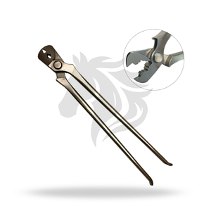 12 Inch Kahn Crease <b>Nail</b> Puller Farrier Tool Horse Shoe Removal Use - Product Image 1