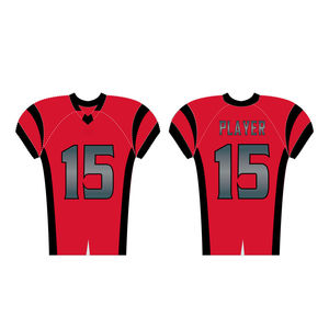 100% poliéster recién llegado personalizado de alta calidad Venta caliente nuevo diseño personalizado camisetas de fútbol americano - Product Image 2