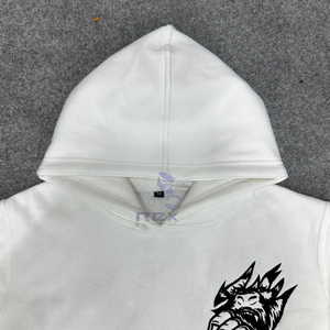 Sweat à capuche pour homme de style professionnel, qualité supérieure, 100% coton, fabriqué en usine, imprimé en relief, prix bas, très demandé - Product Image 3