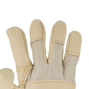 Gants de travail en cuir Rigger Matériau souple avec fonctions ignifuges anti-coupure anti-impact anti-chaleur - Product Image 2