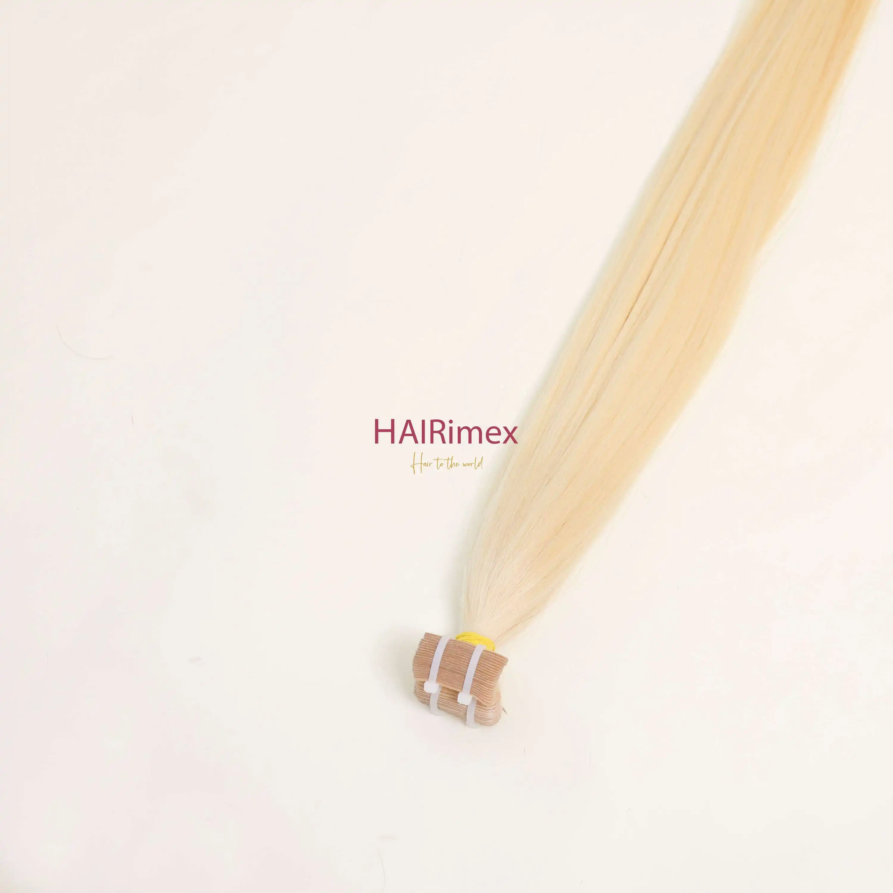 HAIRimex Vanilla Cream Blonde Tape In Hair Extensions 6-40 inches genius weft Hot deal high quality