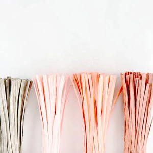 Corbatas torcidas de rafia flexibles de primera calidad en colores brillantes para regalos hechos a mano y decoraciones para fiestas - Product Image 6