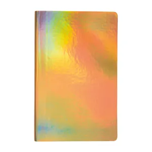 Quaderno Promozionale Personalizzato con Design a Strisce Metalliche per Gadget - Product Image 1