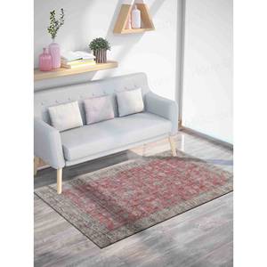 Alfombra de Lana con Estampado Floral Vibrante, Diseño Turco Oushak, Ecológica, Antideslizante, con Base de Látex y Pelo Medio - Product Image 1